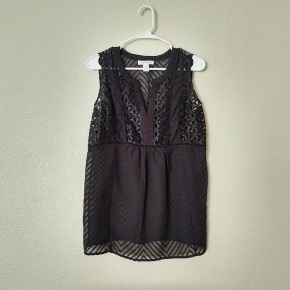 MOTHERHOOD Maternity Sleeveless Blouse - Picture 1 of 3